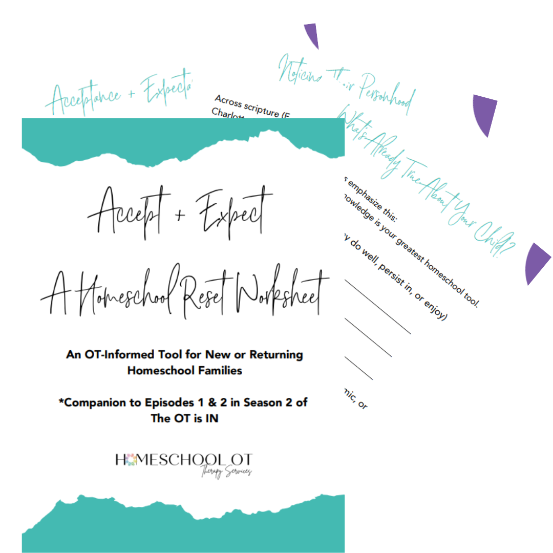 Accept + Expect A Homeschool Reset Guide